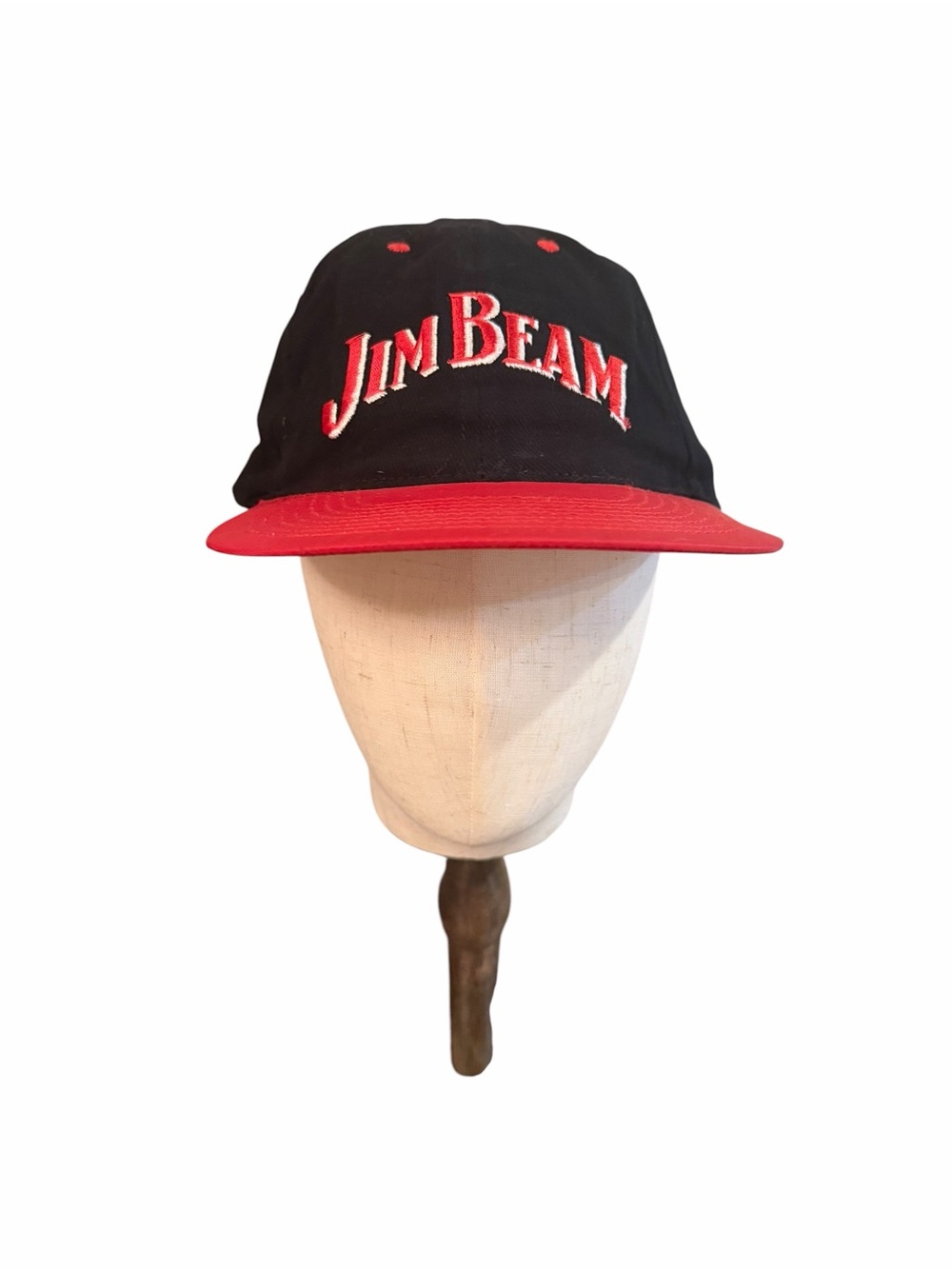 Vintage Jim Beam Snapback Promo Cap Embroidered Branding